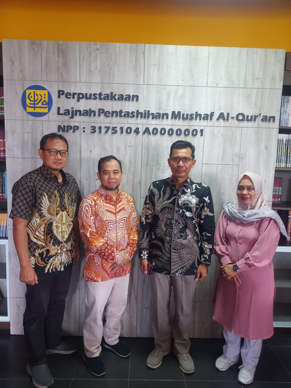 Perpustakaan Pusat UIN Syahid Jakarta Jajaki Kerja Sama dengan Perpustakaan LPMQ