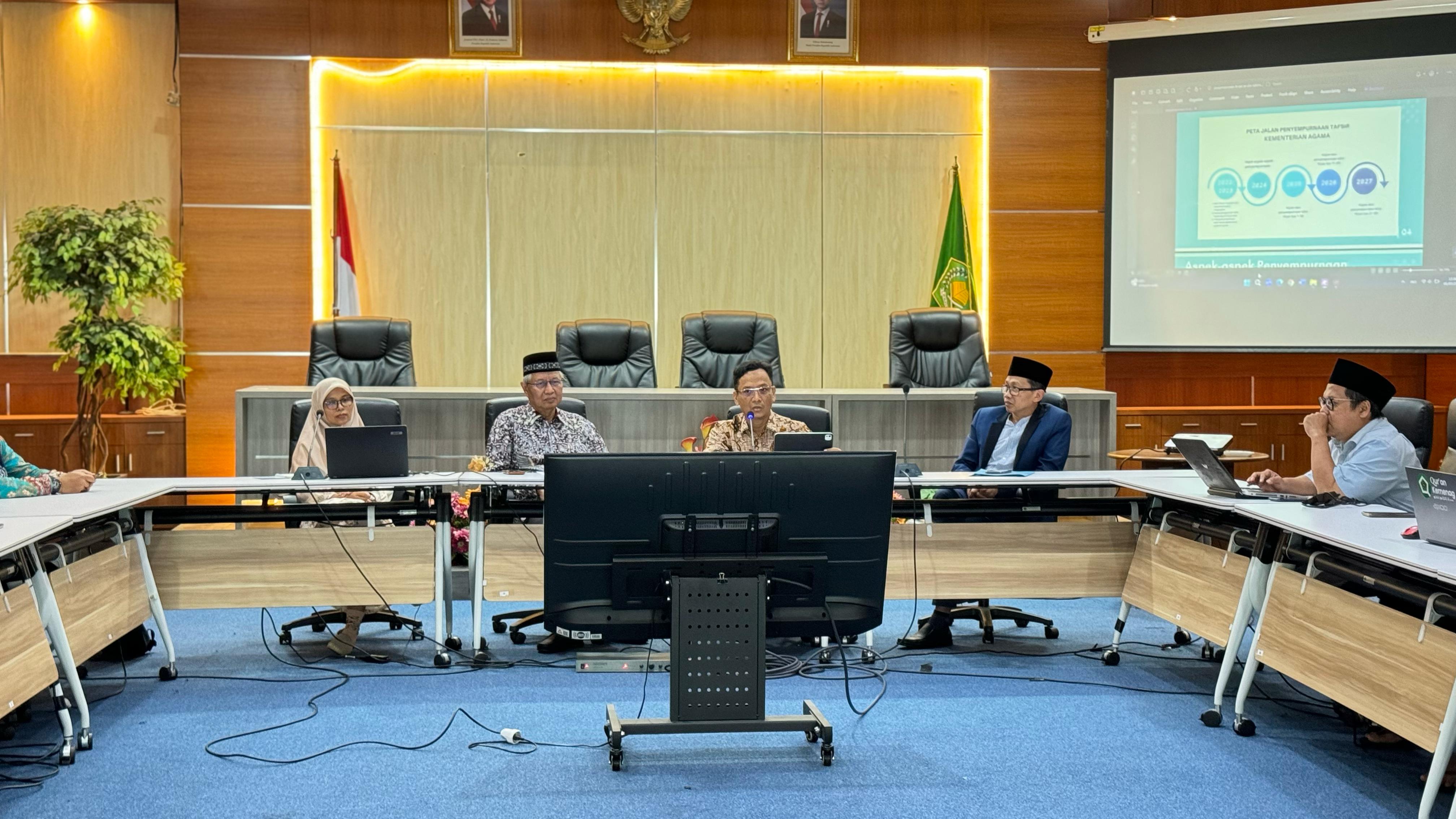 LPMQ Gelar Kajian Penyempurnaan Tafsir Kemenag Tahun 2025