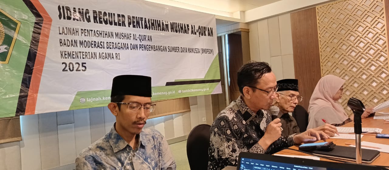 Sidang Reguler Pentashihan,106 Surat Tanda Tashih Terbit dalam Tiga Bulan