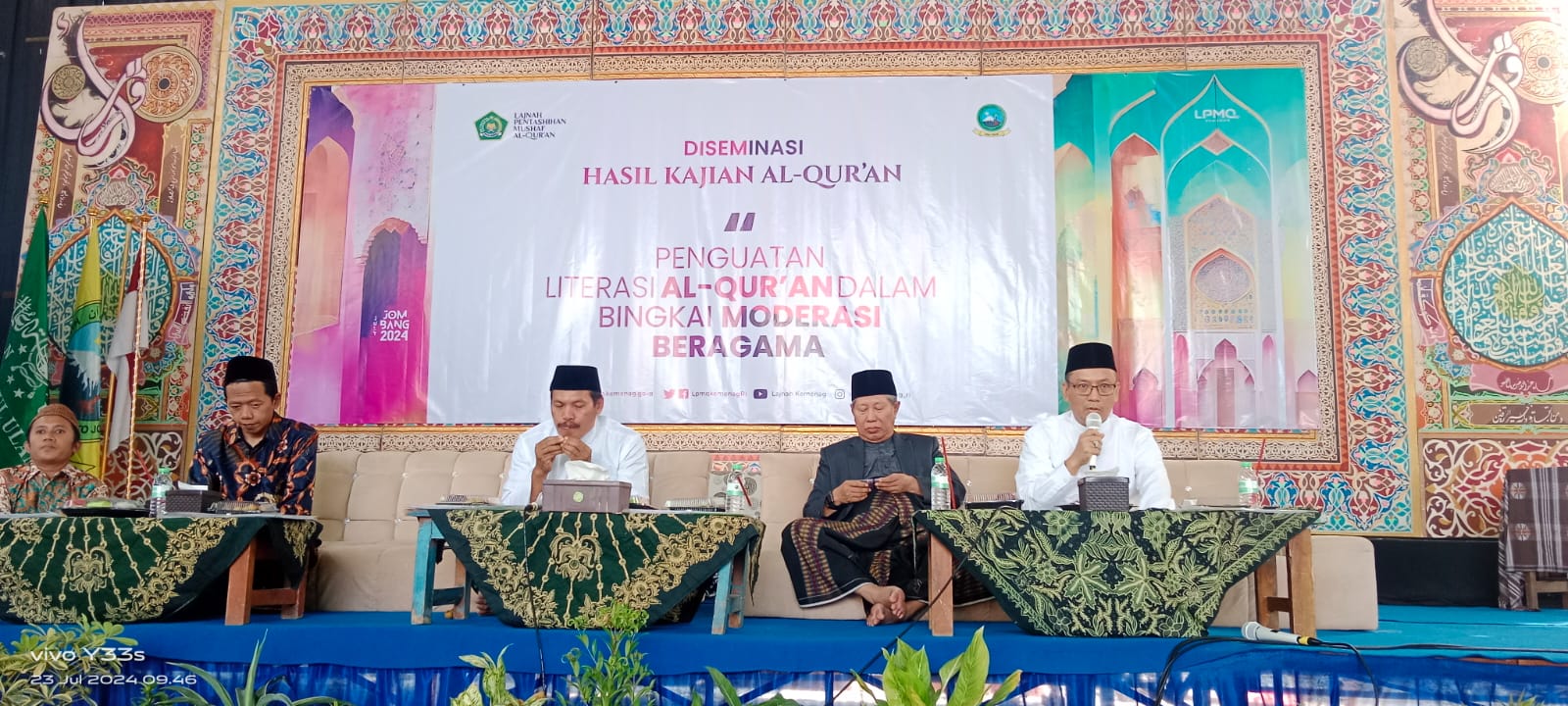 LPMQ Serahkan Hasil Penilaian Buku Hujjah Amaliah PP. Hamalatul Qur'an