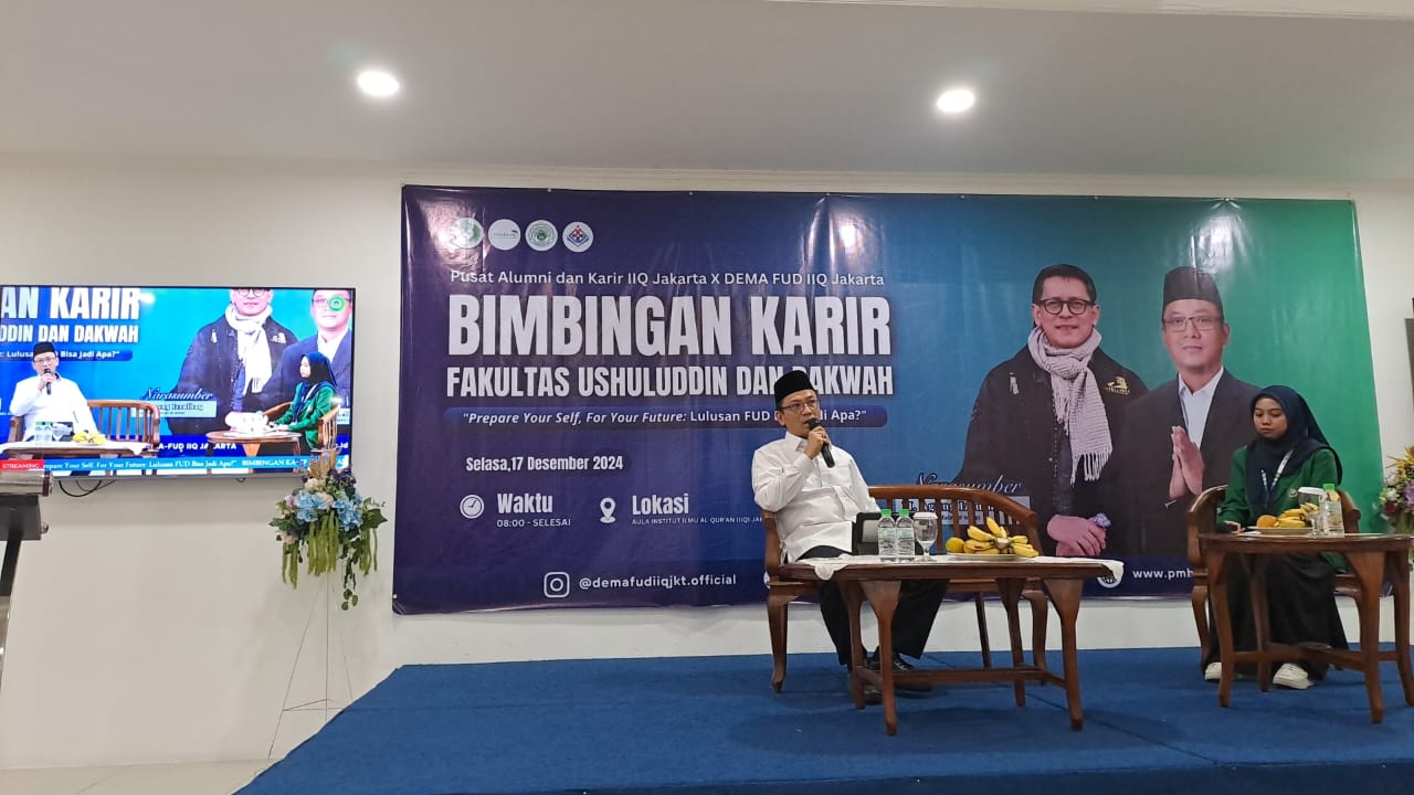 Kepala LPMQ Bekali Alumni IIQ Jakarta Peluang Karir dan Tips dalam Dunia Pekerjaan