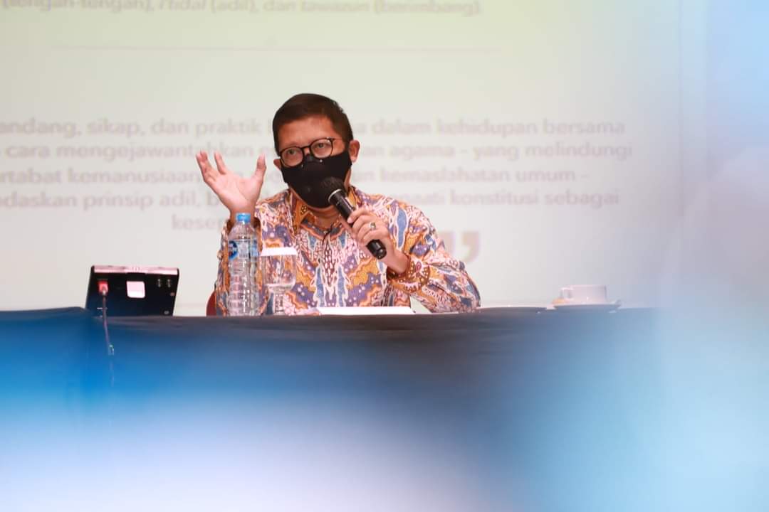 LHS Mejadi Narasumber pada Penyusunan Tafsir Tematik Moderasi Beragama