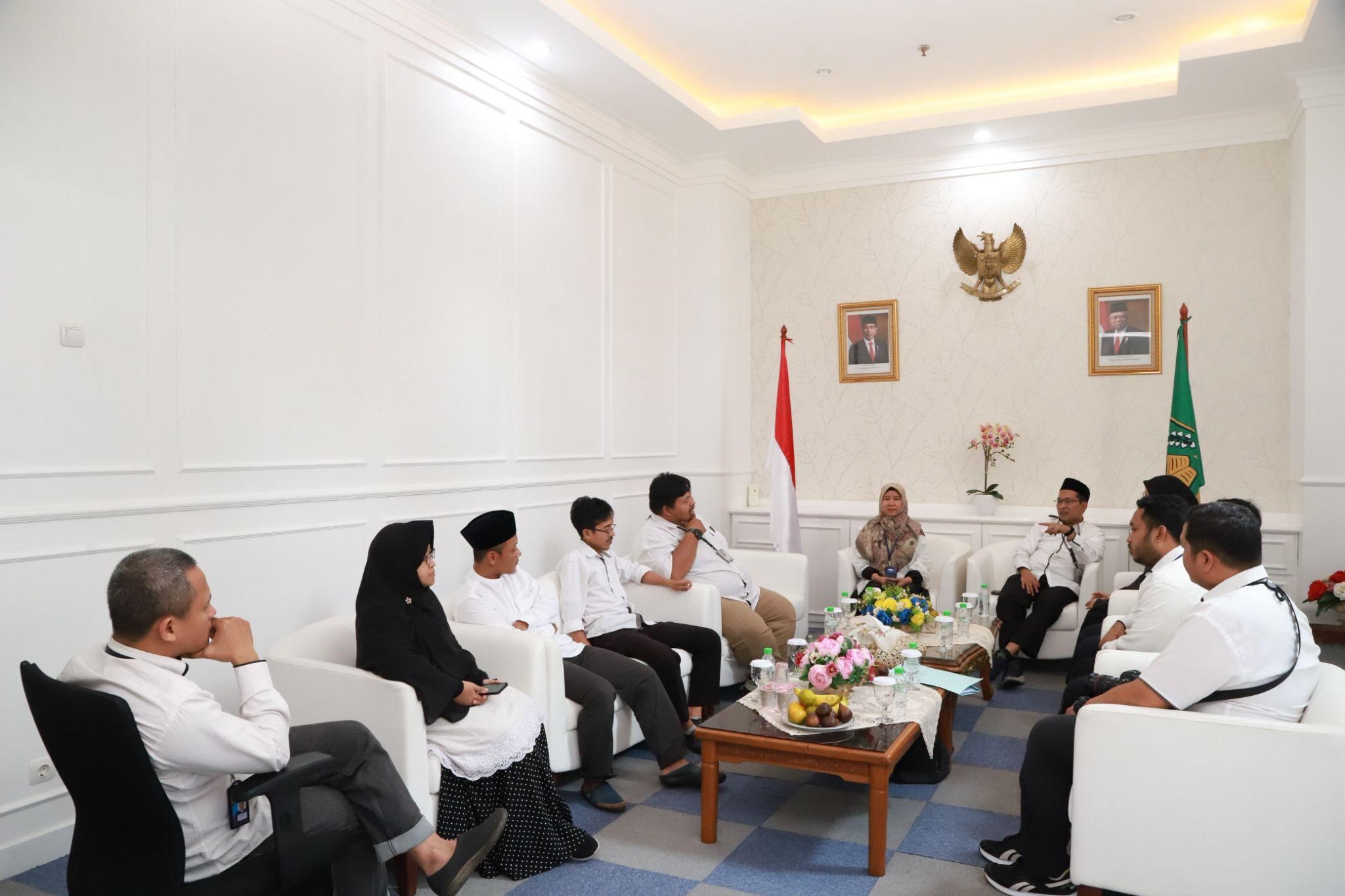 Siapkan Konten Pusat Literasi Keagamaan Islam, UPQ Bimas Islam Studi ke BQMI