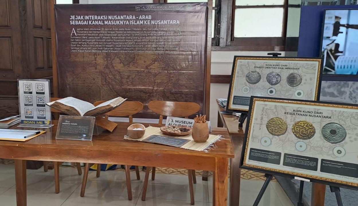 Ini koleksi jejak interaksi Nusantara-Arab yang dibawa pameran bersama dalam rangka Harmusindo