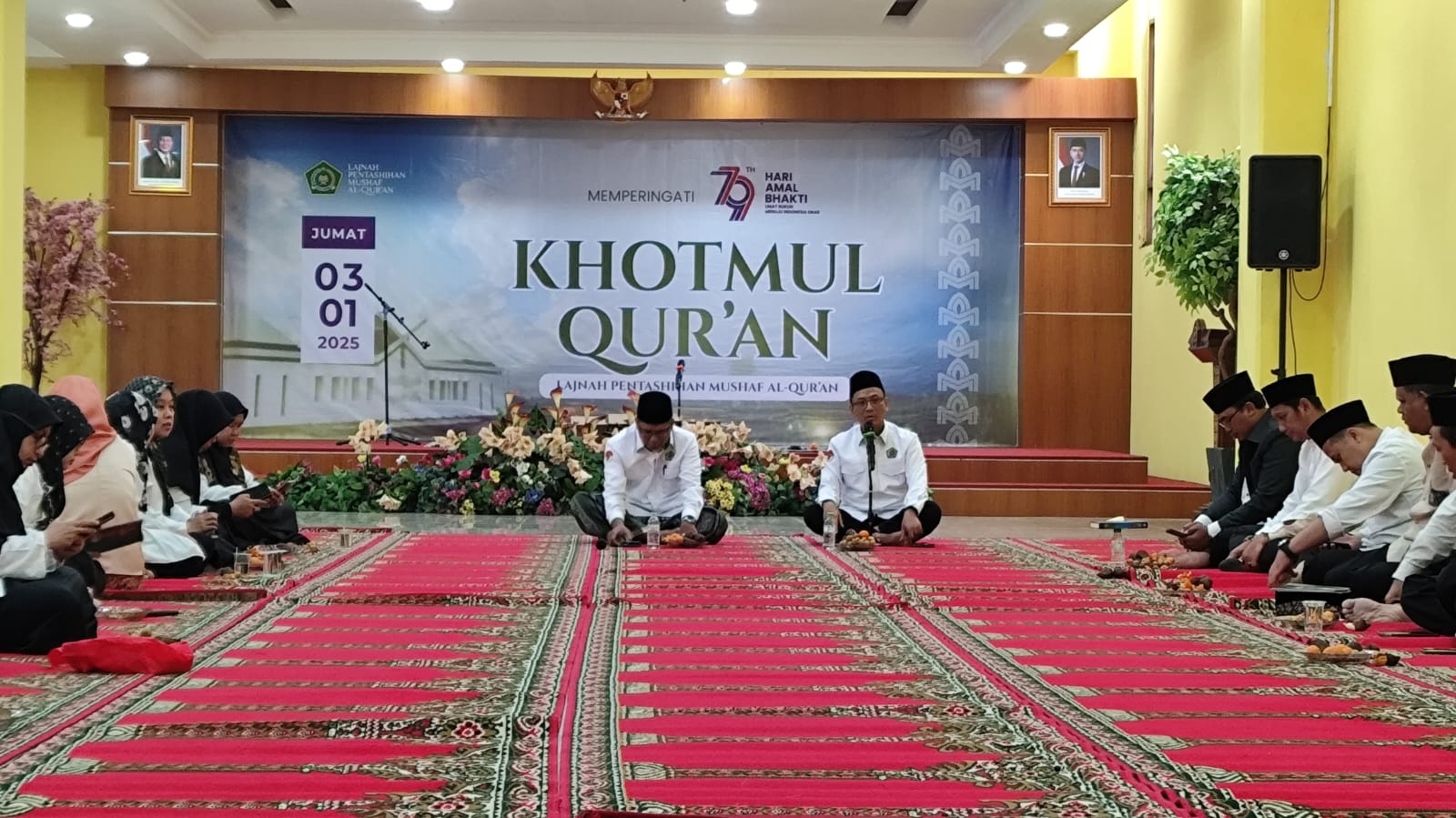 Peringatan HAB ke-79 di LPMQ: Abdul Aziz Tekankan Pesan Menag untuk Wujudkan Asta Cita